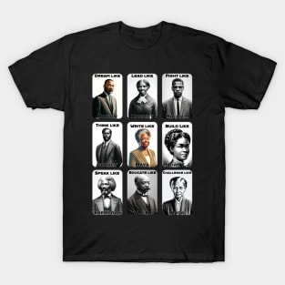 Heroes of Black History, Civil Rights Leaders T-Shirt